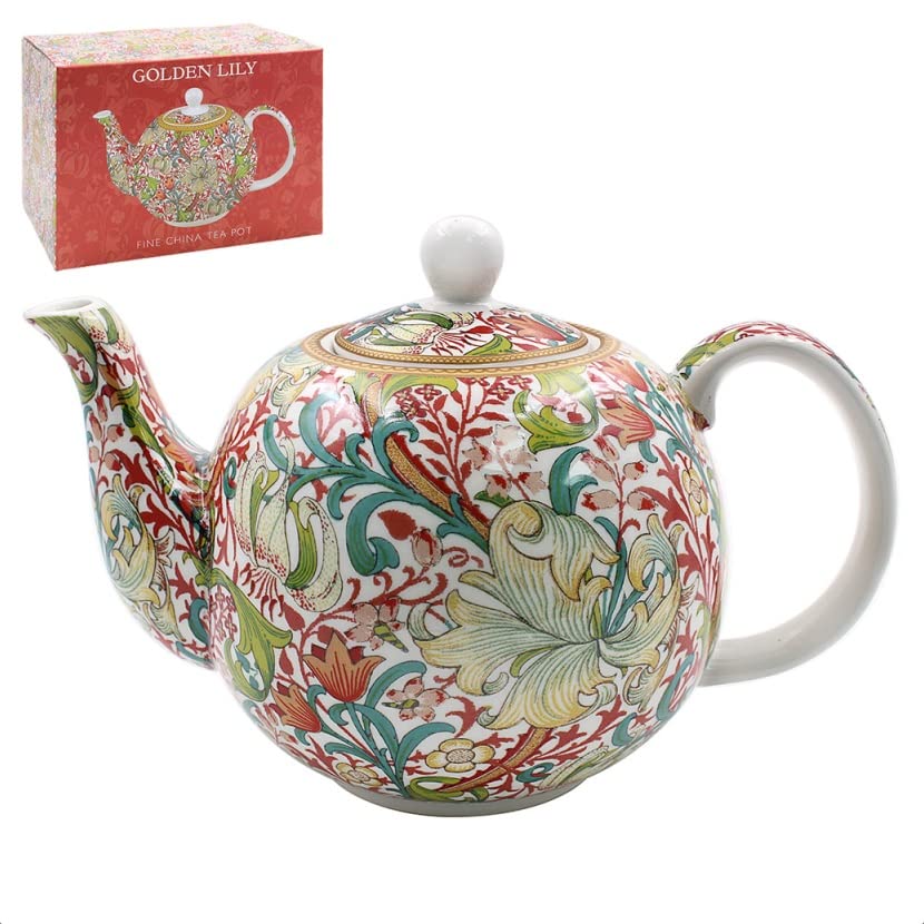 William Morris Golden Lily Teapot