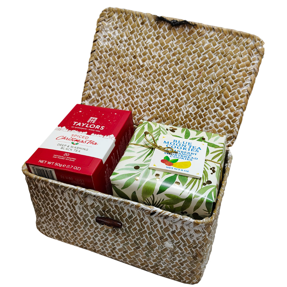 Christmas Tea and Cookies Gift Hamper