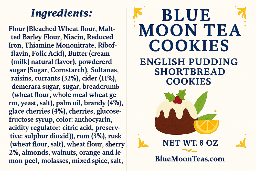 English Pudding Cookies