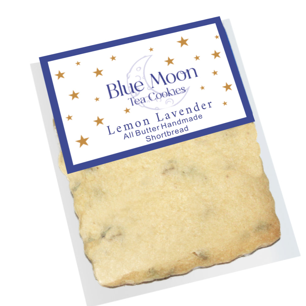 Individually Wrapped Cookies - Lemon Lavender Shortbread Cookies