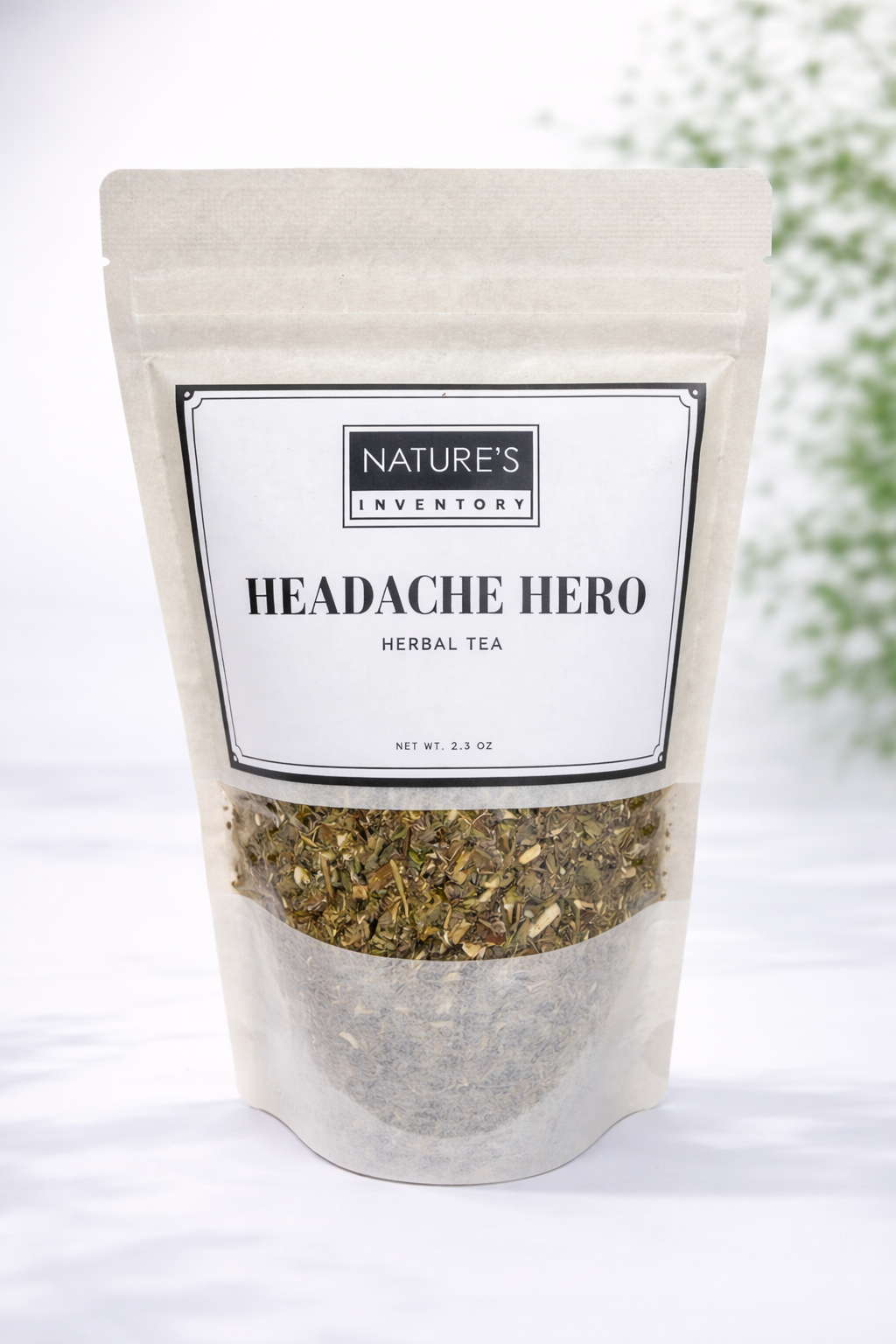 Headache Herbal Tea Aid