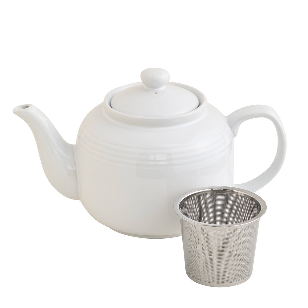 teapot with strainer