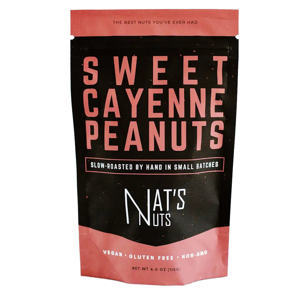 Sweet Cayenne Peanuts - Gluten-Free Snack