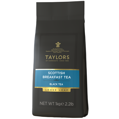 Taylors Tea - Taylors of Harrogate Scottish Breakfast Loose Tea Kilo Bag