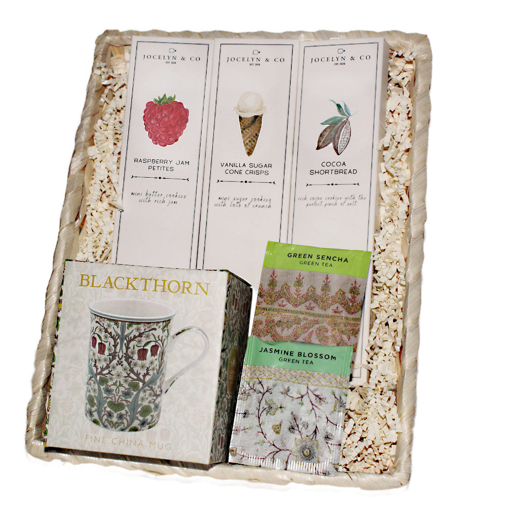 3 Cookies Tea Gift with Mug