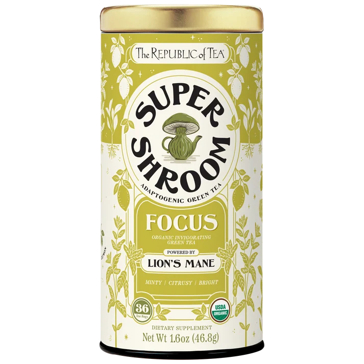 Organic Lion’s Mane Green Tea