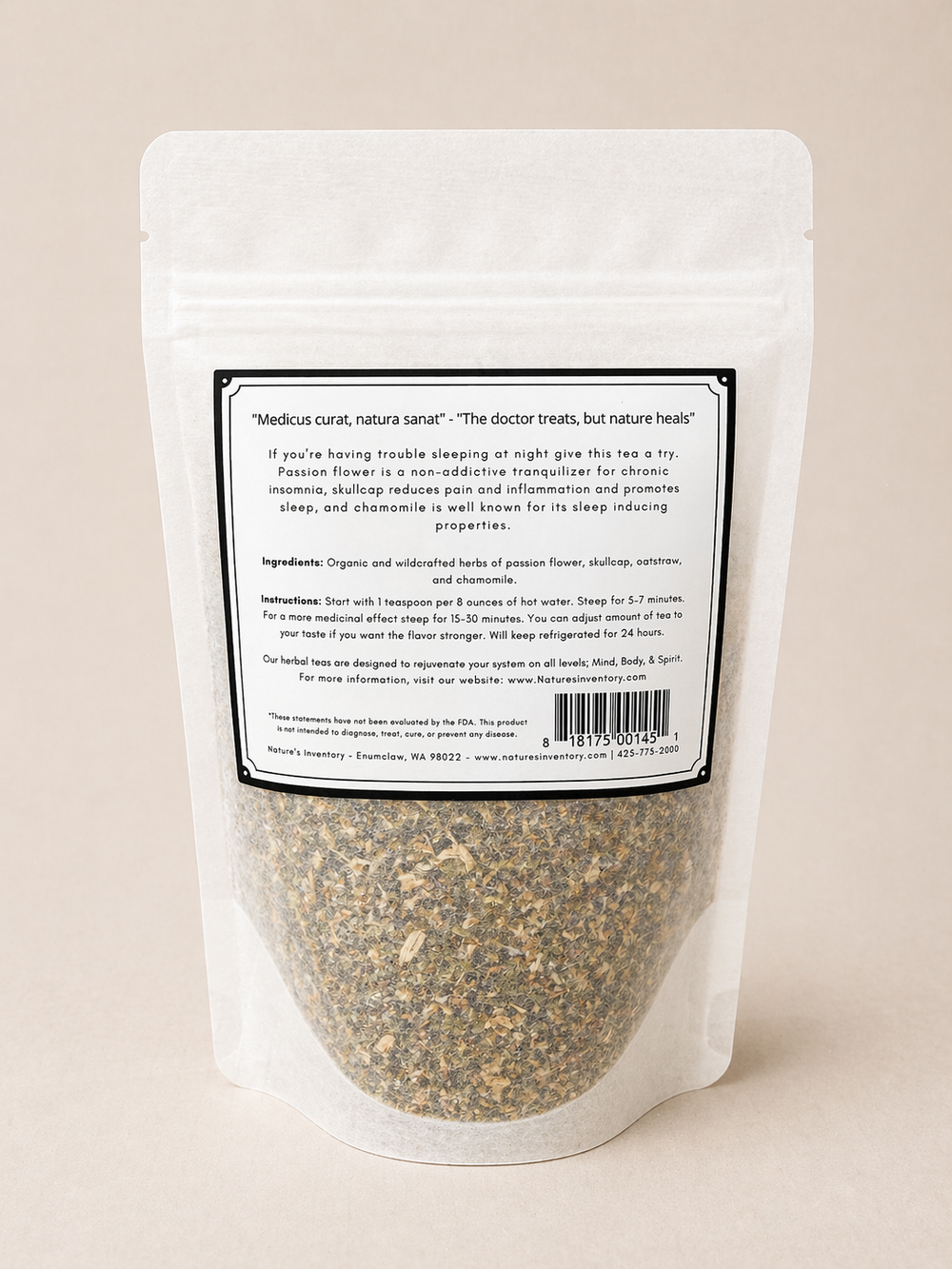 Herbal loose tea for sleep