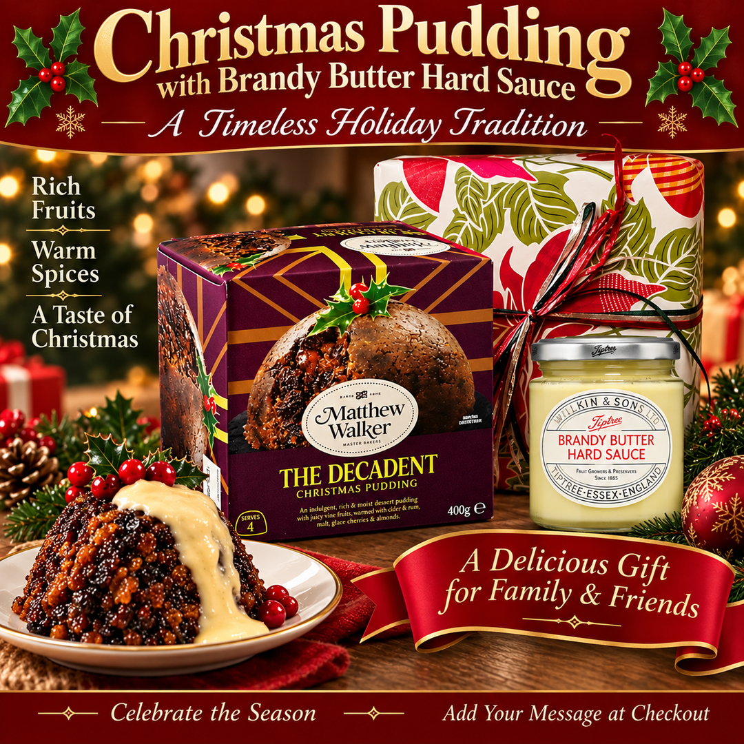 Christmas Plum Pudding &amp; Brandy Hard Sauce