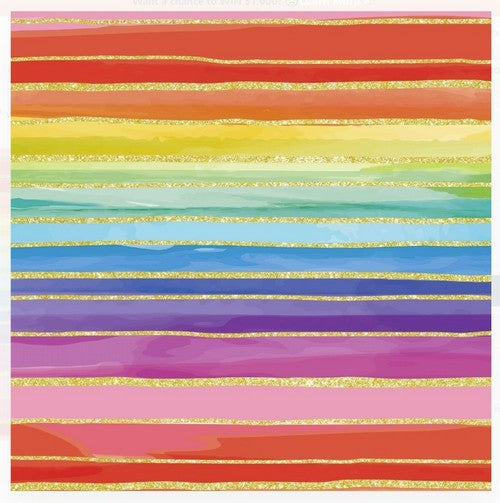 Send Cookies to Someone - Gift Wrap your Gift w/ Colorful Stripes