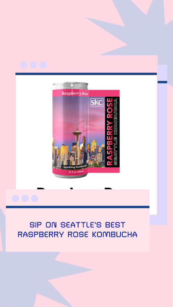 Seattle Kombucha - Raspberry Rose