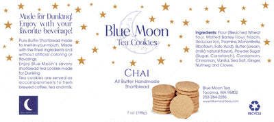 Chai Cookies - Chai Shortbread Cookies - Chai Cookie Gift