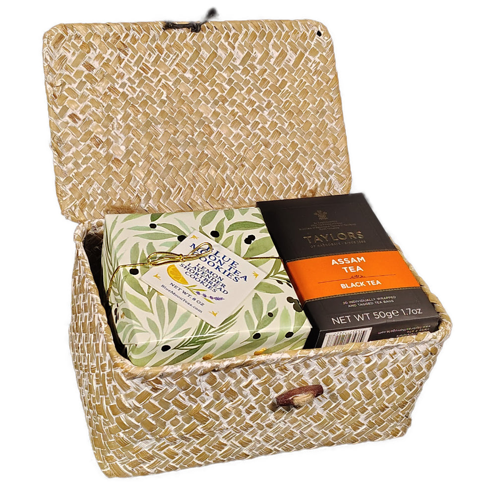 Send Cookies & Assam Tea Gift Basket