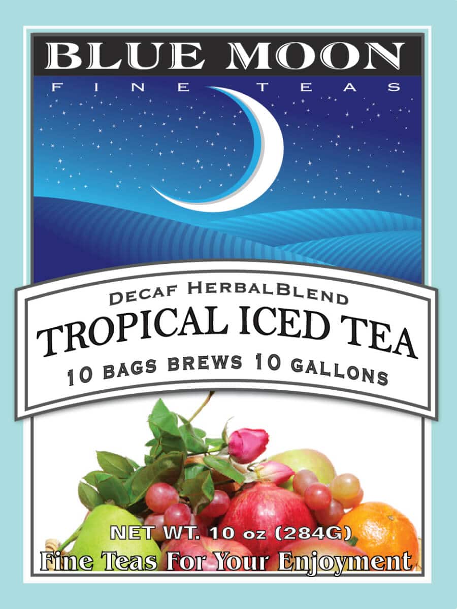 Rooibos Tropical Herbal 1 Gallon Iced Tea Bags 