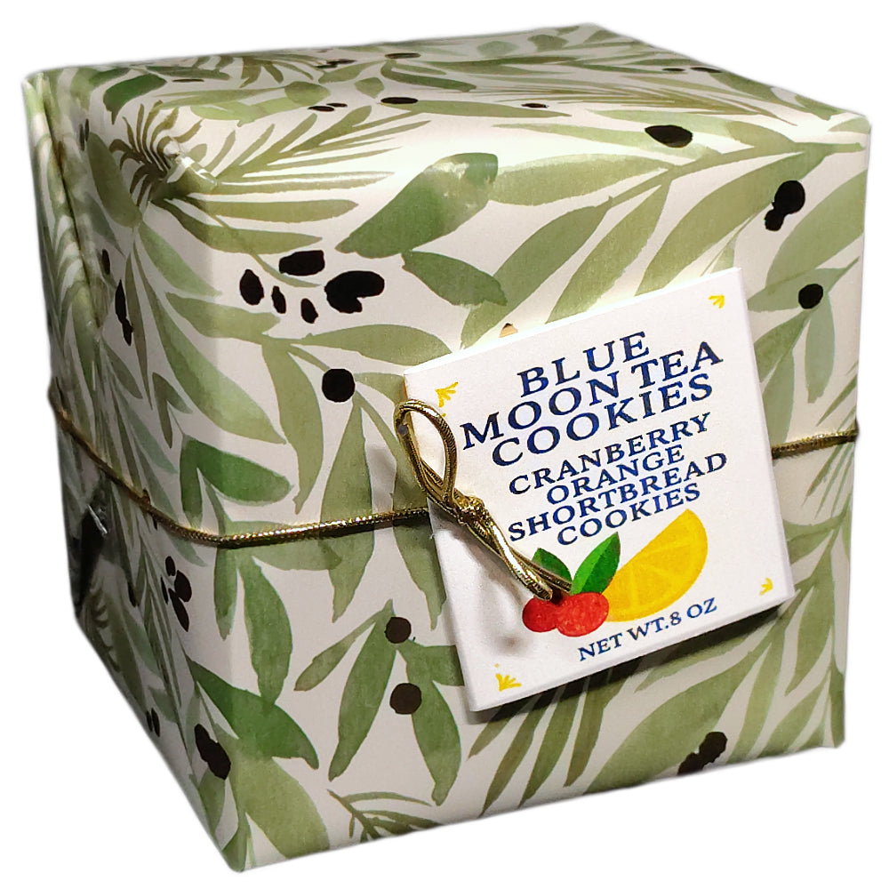 Christmas Tea and Cranberry Cookies Gift Basket