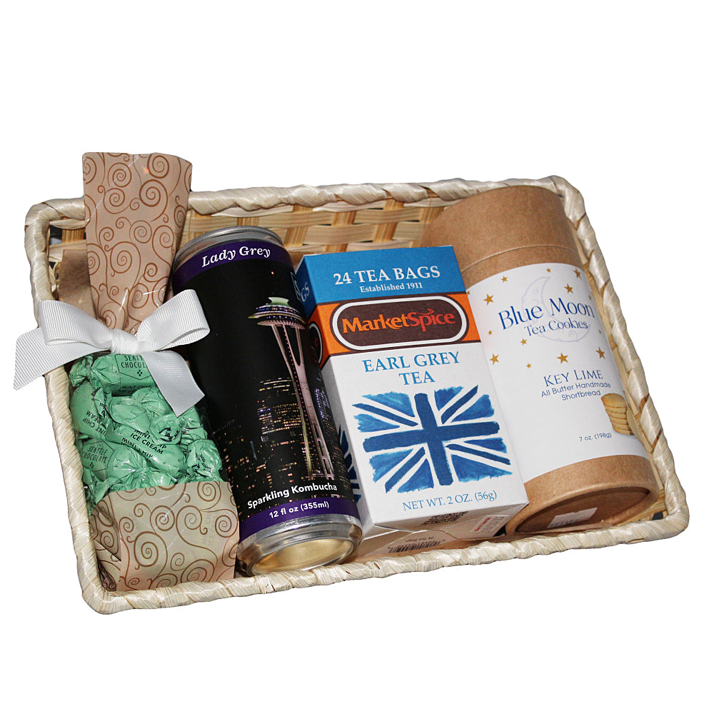 Kombucha Gift Basket - Market Spice Earl Grey Tea