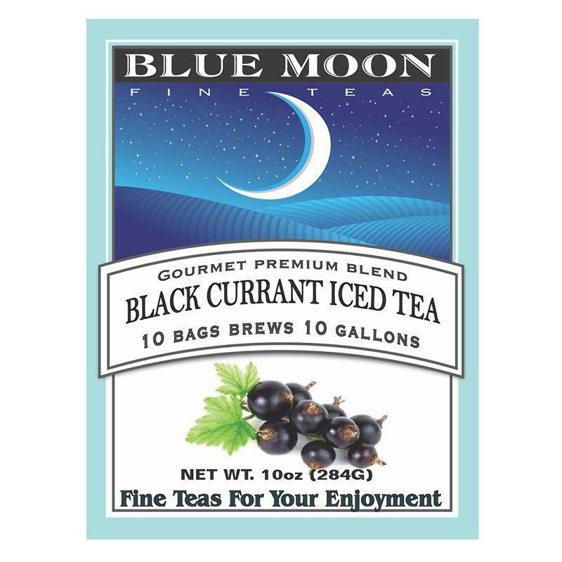 Black Iced Tea - Black Currant 1 Gallon Iced Tea Bags - 10 Pack