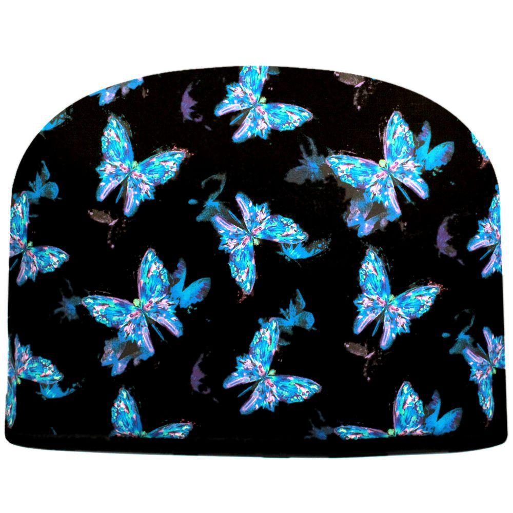 Butterflies at Night Tea Cozy - Tea Cozy - Insulated Tea Cozy