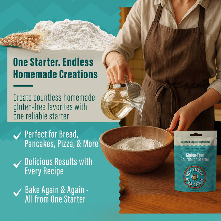 Organic Guten Free Sourdough Starter
