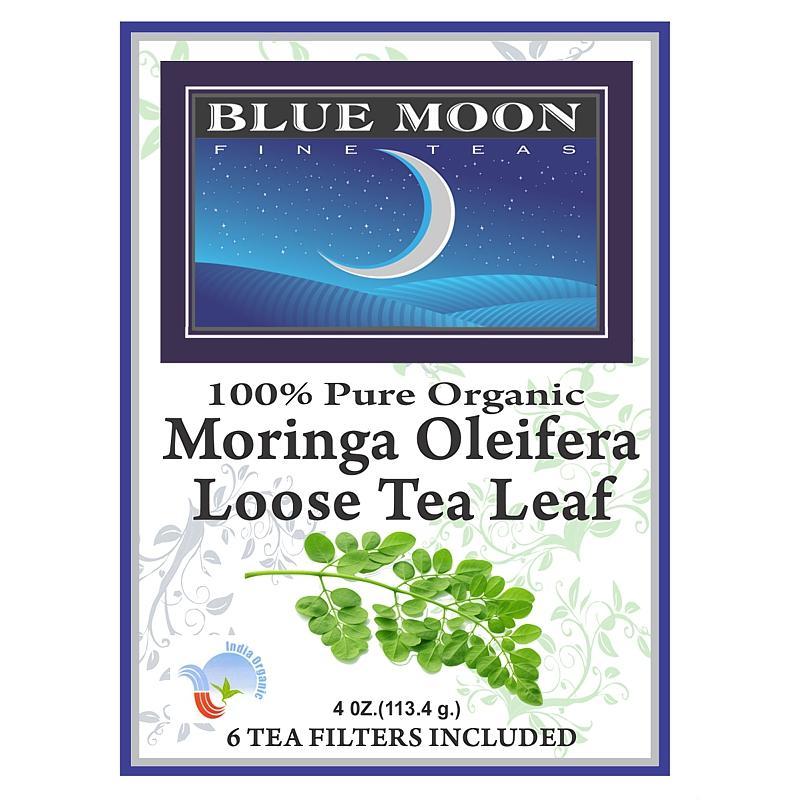 Moringa Loose Leaf Tea Leaves - 4 oz