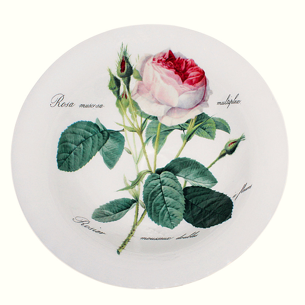 Redoute Rose Bone China - Salad Bowl