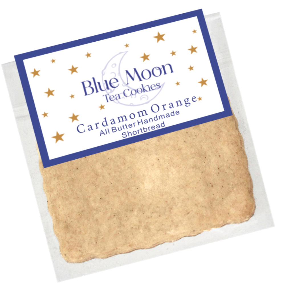 Cardamom Orange Shortbread Cookie - Individually Wrapped