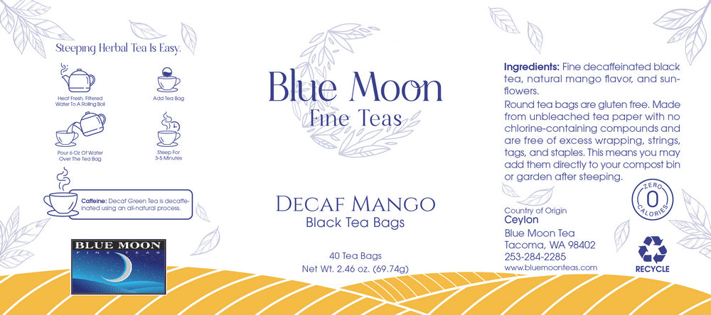 Decaf Mango Tea Bags