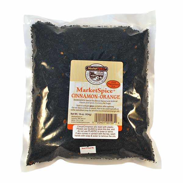 MarketSpice Cinnamon Orange Loose Tea 1 lb. - MarketSpice Tea