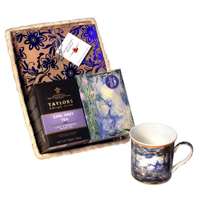 Earl Grey Tea & Cookies Gift Basket - Earl Grey Tea Gift Basket