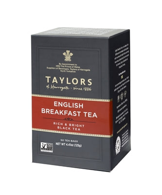 Taylors of Harrogate English Breakfast Tea Bags 