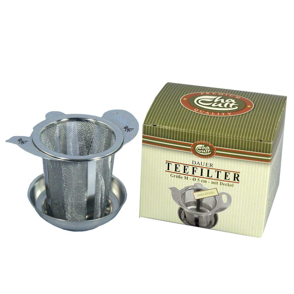 Tea Infuser Stainless Strainer - Tea Infusers - Strainer with Drip Cup