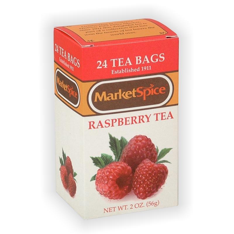 MarketSpice Raspberry Tea - Market Spice Tea Raspberry Tea
