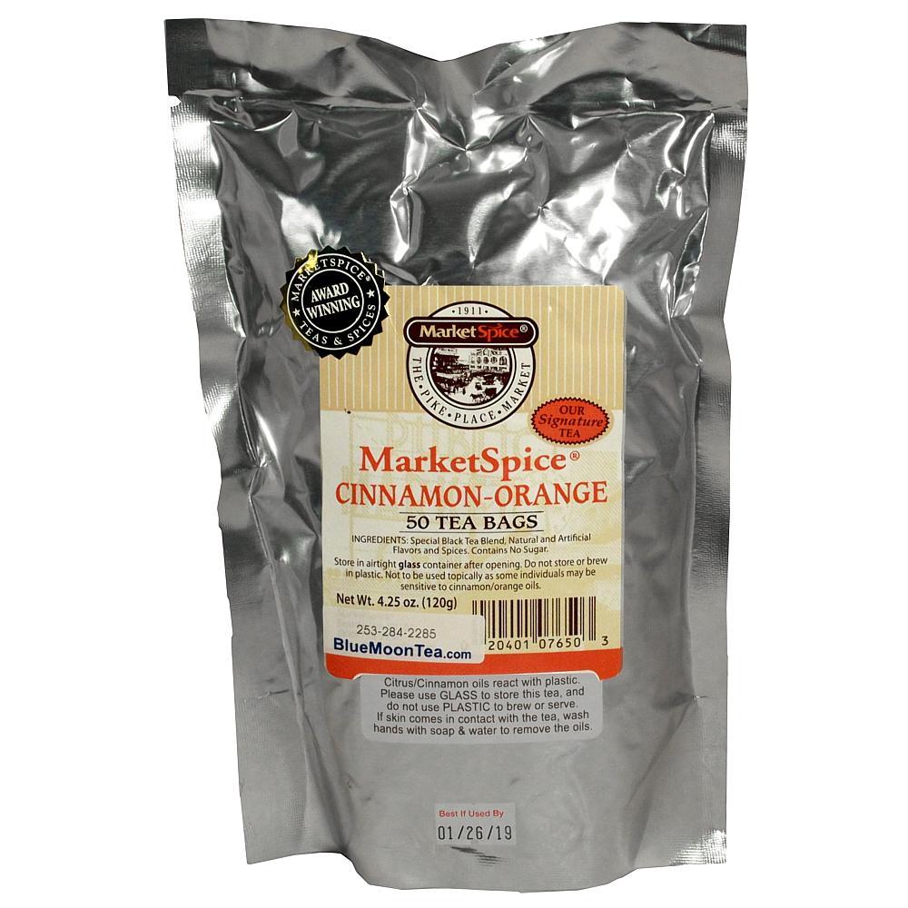 MarketSpice Cinnamon Orange Tea Bags - Market Spice Tea