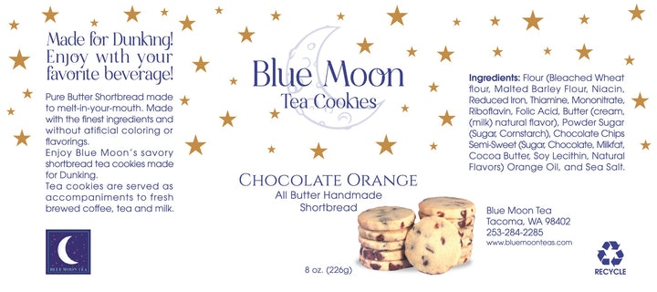 Chocolate Orange Cookies - Best Tea Cookies