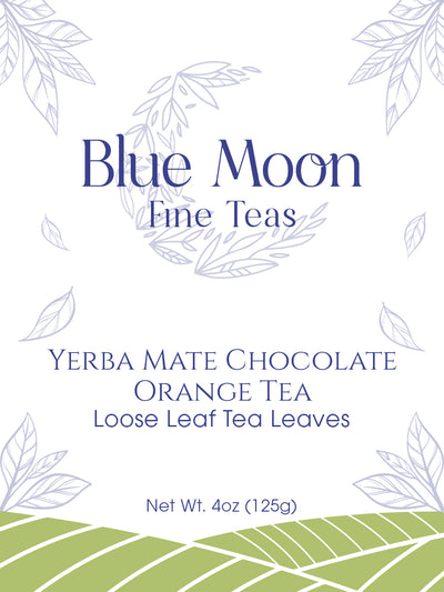 Mate Tea - Yerba Mate Tea - Chocolate Orange Loose Leaf Tea