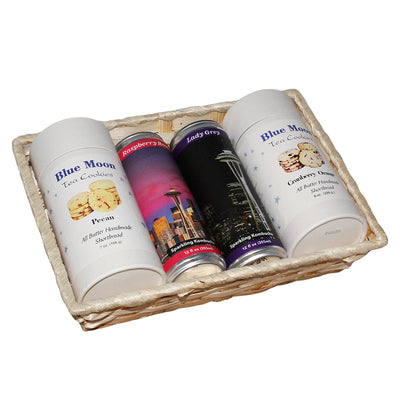 Kombucha Gift Basket - Pecan and Cranberry Orange Cookies