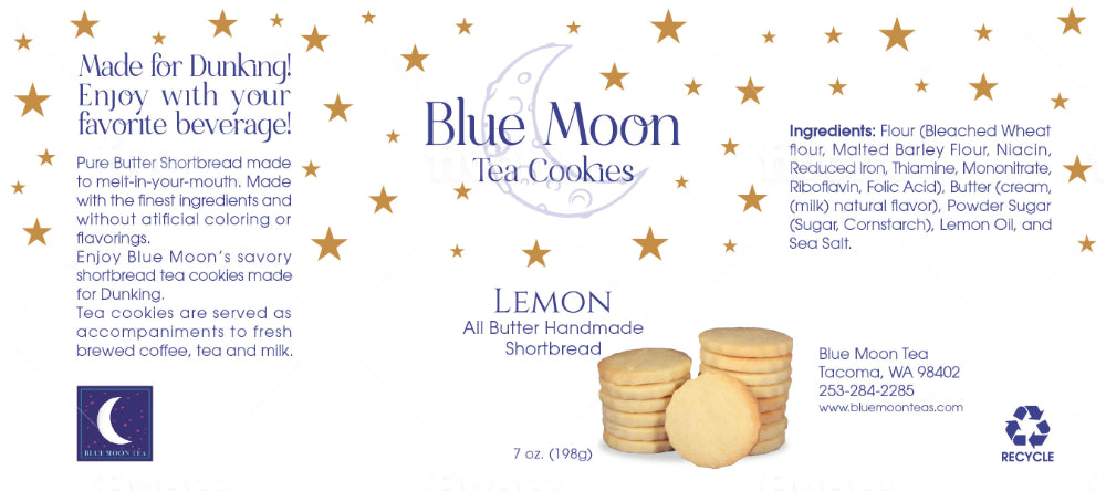 Lemon Tea Cookies Gift Box