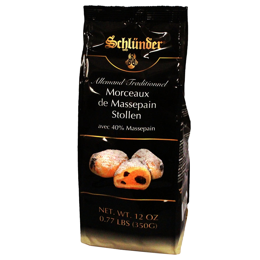 Marzipan Stollen Bites in Foil Bag