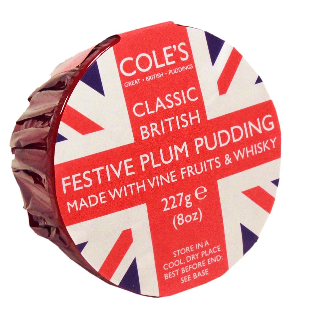 Cole's Classic British Festive Whisky Pudding 
