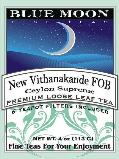 Ceylon New Vithanakande Loose Tea Leaves - Pure Ceylon Black Tea Leaf