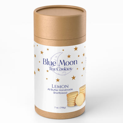 Blue Moon Tea Cookies - Lemon Shortbread Cookies