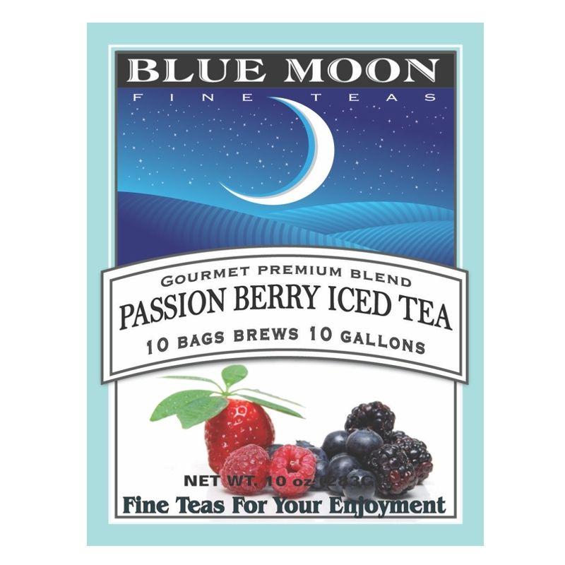 Black Iced Tea - Passion Berry 1 Gallon Iced Tea Bags - Flavored Ice Tea