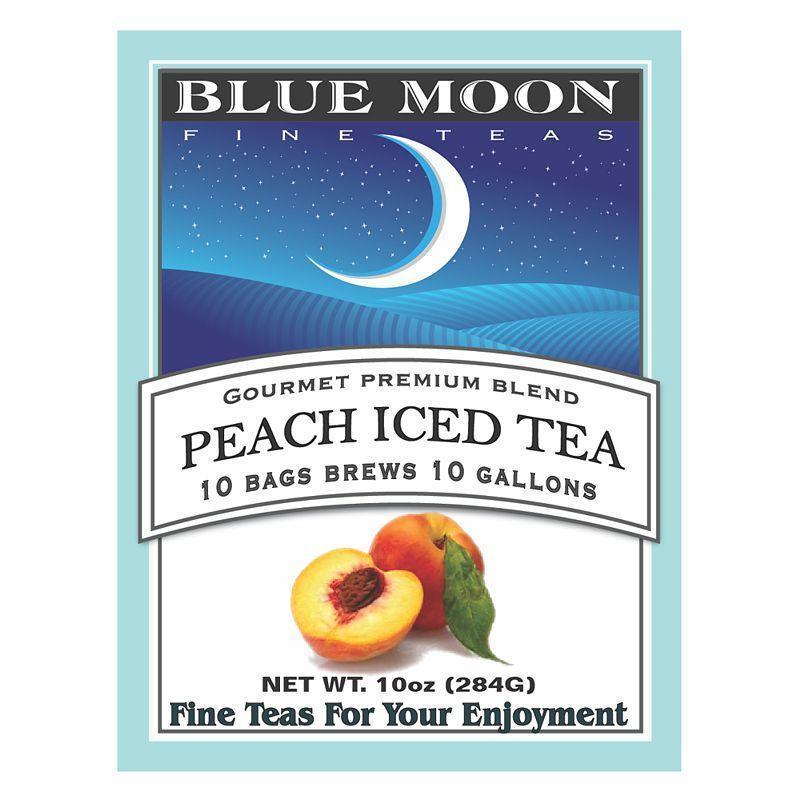 Peach Iced Tea Bags - 1 Gallon Tea Bags 10 Pack - Peach Iced Tea