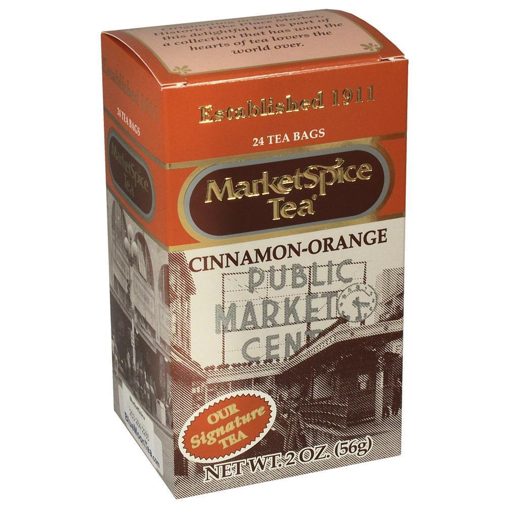 MarketSpice Cinnamon Orange Tea Bags - 24 Box
