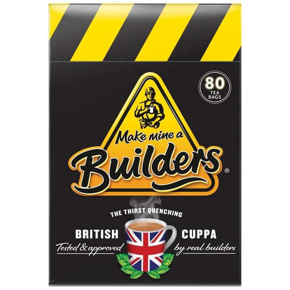 Builder's Tea Bags - Builder's British English Breakfast Tea Brand