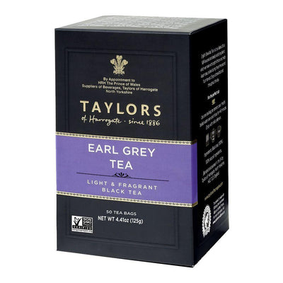 Taylors of Harrogate Earl Grey Tea Bags - 50s Box