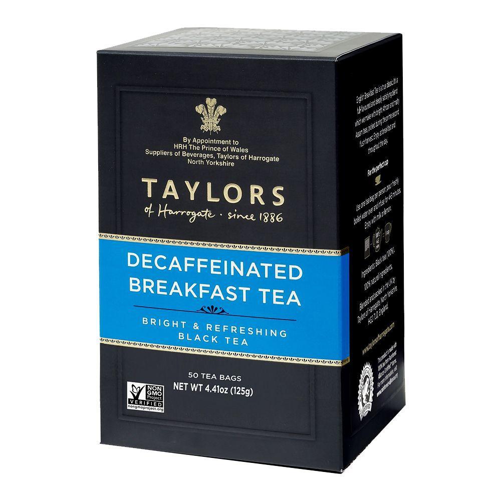 Taylors of Harrogate Tea Decaf Breakfast Tea Bags - 50's Box
