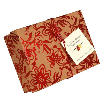 Cranberry Orange Shortbread Cookies 1 LB Gift Box