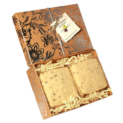 Lemon Lavender Shortbread Cookies 1 LB Gift Box