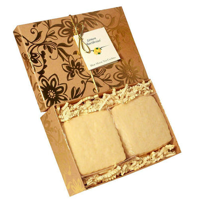Lemon Shortbread Tea Cookies 1 LB Gift Box