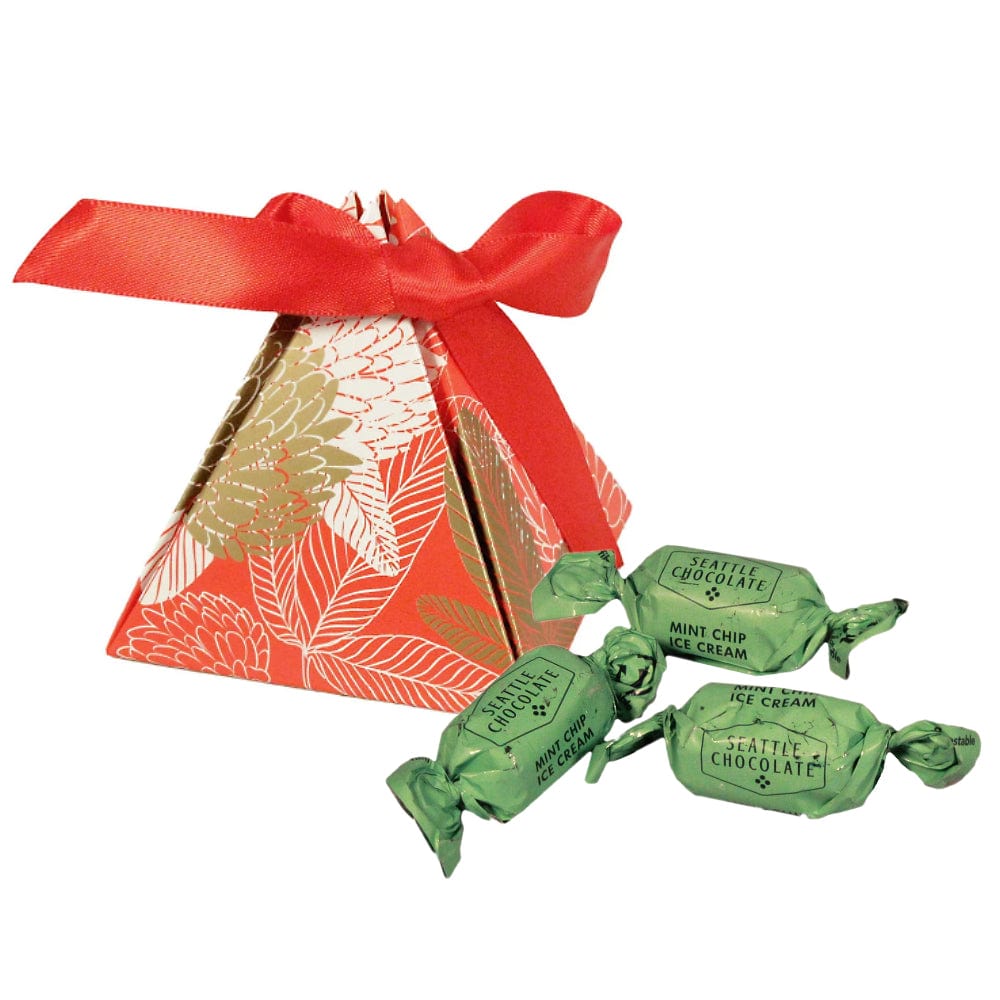 Seattle Chocolate Mint Chip Ice Cream Truffles Gift Box